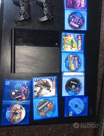 ps4 con giochi e 1pad perfettamente funzionante