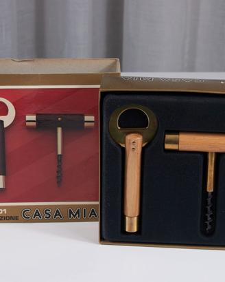 Set bar CasaMia Art.201 – frassino & ottone ’70