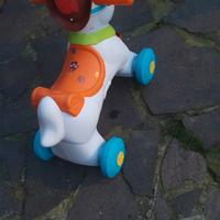 cavallino dondolo con ruote