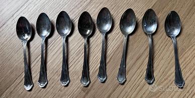 Cucchiaini da caffè in argento 800