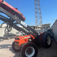 Trattore con scuotitore Corsaro Same 85cv