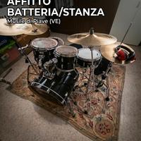 Batteria acustica per studio o sessioni gruppo