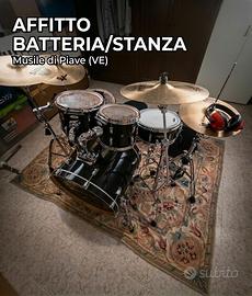 Batteria acustica per studio o sessioni gruppo