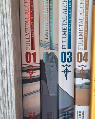 Manga Fullmetal Alchemist 1-4 deluxe edition