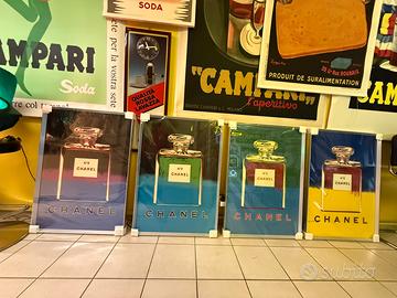 Manifesti Poster Chanel 5 Andy Warhol