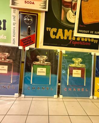Manifesti Poster Chanel 5 Andy Warhol