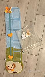 Metro crescita bimbi con porta foto, marca Thun