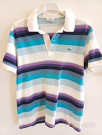 polo lacoste vintage 100% cotone 