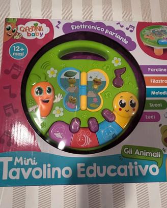 Tavolino educativo elettronico parlante animali