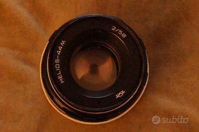 obiettivo vintage  Helios 44M 58mm f 2 (M42)