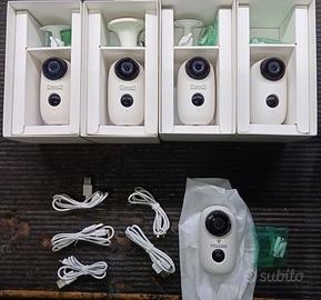 LOTTO DI 5 TELECAMERE WIFI BATTERIA LUNGA DURATA