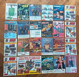 Inserti pubblicitari anni '70/'80