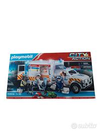 playmobil city action ambulanza 70936