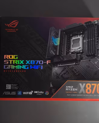 Asus Rog Strix X870-F Gaming WiFi AM5-Pari a nuovo