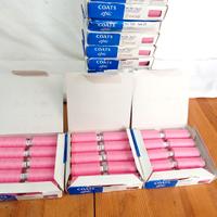 confezione da 10 rocchette di filo  rosa da 1000m 