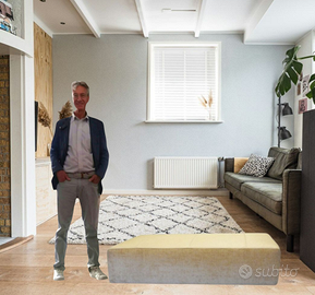 BEL POUFF RETTANGOLARE  140 X 57 cm, H 35 cm NUOVO