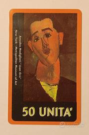 CARTA TELEFONICA SIP MODIGLIANI