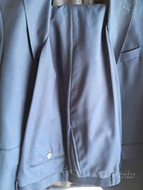 Giacca in cotone con pantalone colore blu