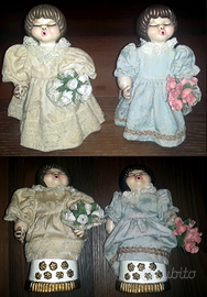 Thun originali Bambole vestite con base a cono