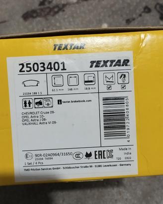 Freni Opel Astra j