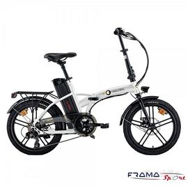 Bici elettrica CL-PRO E-Inglobal 36v10Ah bianca