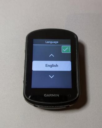 Garmin edge 540