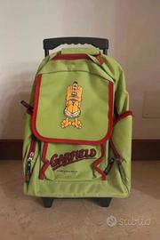Zaino Garfield Bambini verde / rosso nuovo