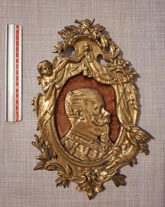 Medaglione di Vittorio Emanuele II di Savoia