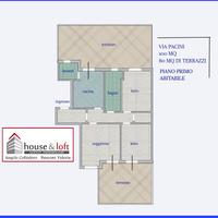 Appartamento con terrazze via Pacini