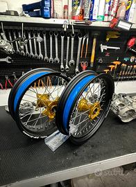 CERCHI  MOTARD FABA SM STRONG HONDA + GOMME