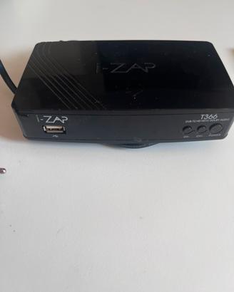 I-ZAP T366 Decoder Digitale Terrestre Telecomando