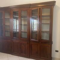 Studio completo in noce massiccio