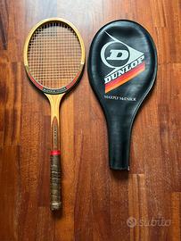 Racchetta tennis legno Dunlop McEnroe Junior