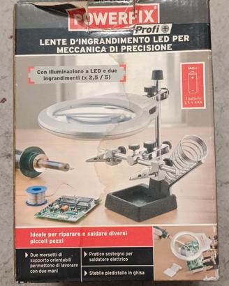 Lente di ingrandimento per lavori di precisione
