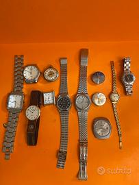 Lotto orologi vintage