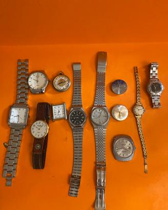Lotto orologi vintage