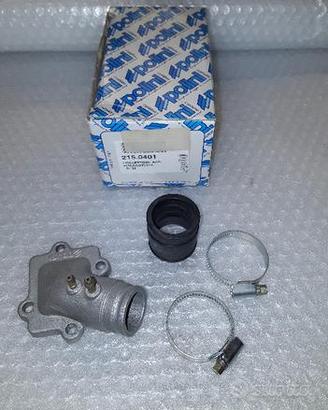 Collettore aspirazione moto malaguti f10 diam. 25