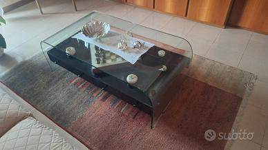 tavolino soggiorno in vetro