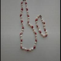 collana con corallo e perle ischitano