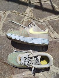 Scarpe Nike Air Force 1 Crater Pure Platinum