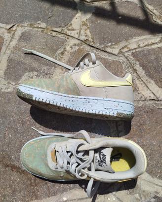 Scarpe Nike Air Force 1 Crater Pure Platinum