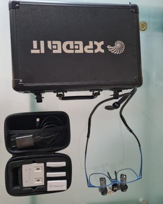 Occhialini Ingrandenti Ergo 6.5x + Luce Wireless