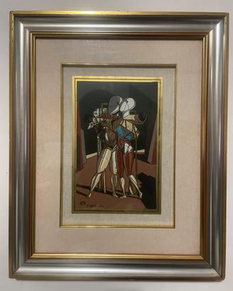 Serigrafia numerata giorgio de chirico