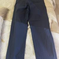 Pantaloni donna blu, taglia 48