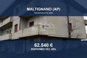 Immobile in asta di 140 m² con box auto a Maltigna