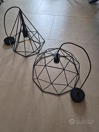 Lampadari moderni reticolati stile industrial