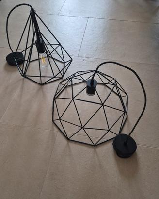 Lampadari moderni reticolati stile industrial