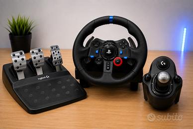 Logitech G29 + cambio Logitech Driving Force