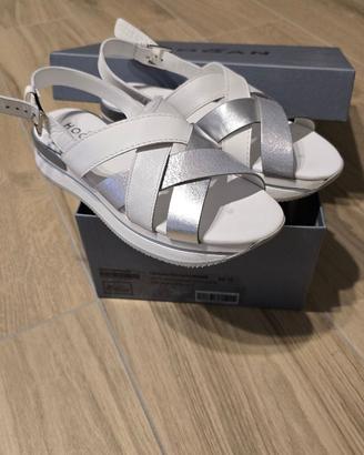 Hogan sandalo H257 argento - 37 1/2