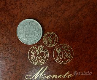 Moneta 50 Cents Canada 1941 Argento Rarità Scarsa 